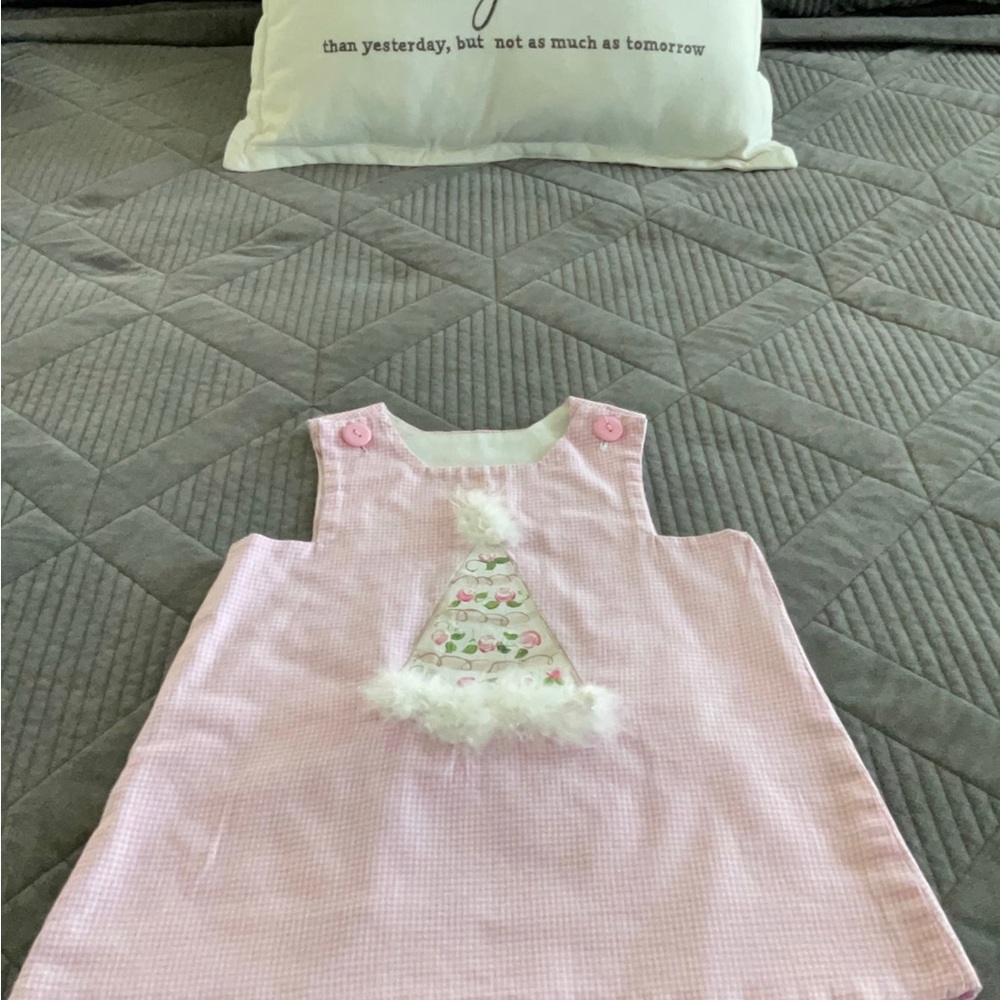 Girls Birthday Dress 12 mos